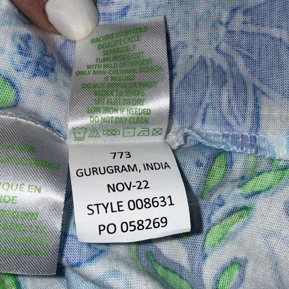 Lilly Pulitzer Frenchie Blue Designer CAMILLA SWING DRESS Preppy Classic | S - Picture 9 of 15